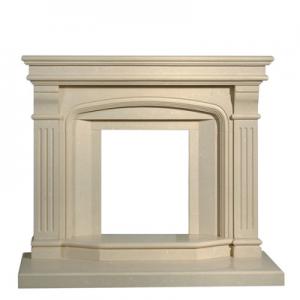 Fireplace Beige Marble