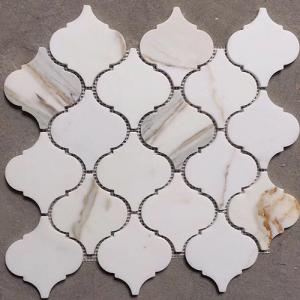 Calacatta gold mosaic 001