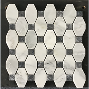 Oriental White mosaic OW0013